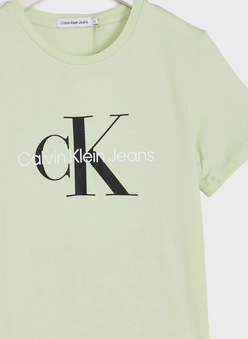 Calvin Klein Jeans Youth Logo T-Shirt