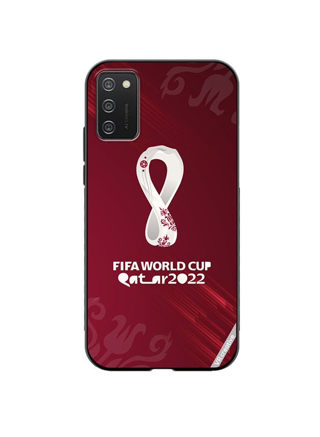 VR CREATIVE Protective Case Cover For Samsung Galaxy A02s Qatar World Cup Design Multicolour - Image 1