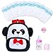 Pedolltree Reborn Baby Doll Diaper Bag Care and Feeding 10 Pcs Set for 1724 inches Reborn Dolls Newborn Baby Accessories with Panda Backpack Diapers Pacifier Bottle Comb - Image 2