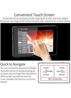 FEELWORLD LUT7 7Inch Field Monitor 4K 1920x1200 Ultra Bright 2200nit Touch Screen Camera DSLR Video Assist 3D Lut Waveform Vectorscope Input 8.4V DC Output Tilt Arm (LUT7 7’’ HDMI) - pzsku/ZA640C4A92131B93E8875Z/45/_/1685795635/2f011c21-91a8-41b2-ab26-4c1059ba3e43