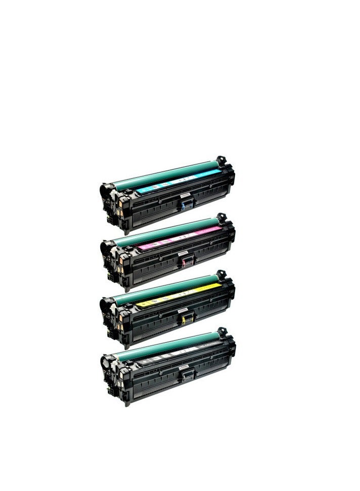 045 خراطيش حبر كانون متوافقة بديلة (مجموعة) لـ / CRG-045H لطابعات Canon Color imageCLASS MF634Cdw MF632Cdw LBP612Cdw LBP612Cdw LBP612C LBP612 MF632 MF632C 634C MF634 Laser Printer (4 Pack CMYB) - Image 2