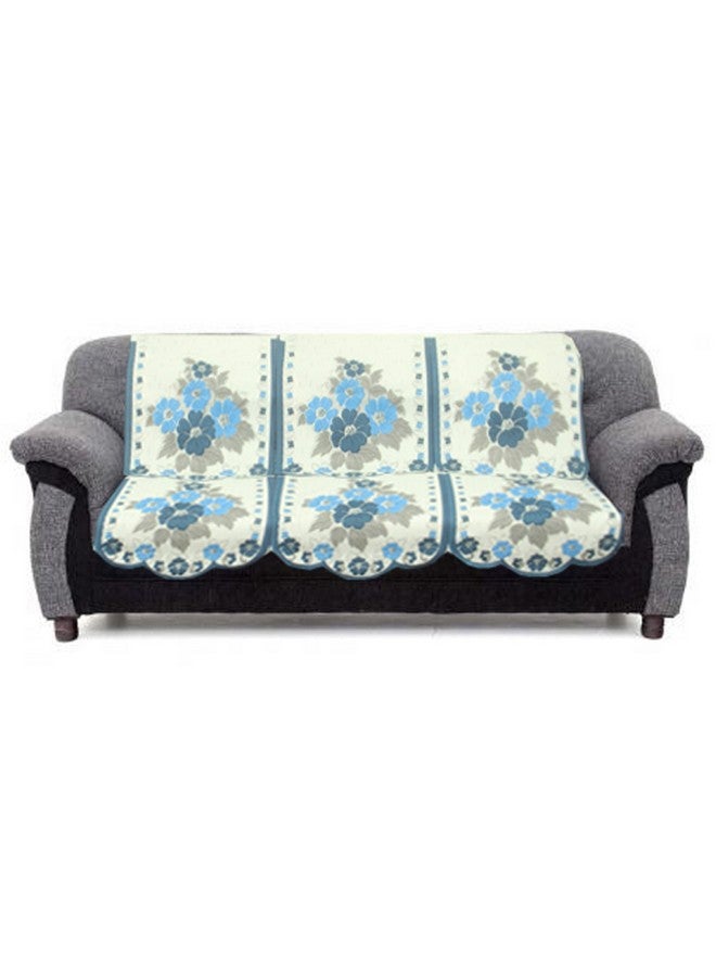 Kuber Industries 6 Piece Cotton 5 Seater Sofa Cover Set - Multicolour - Image 2