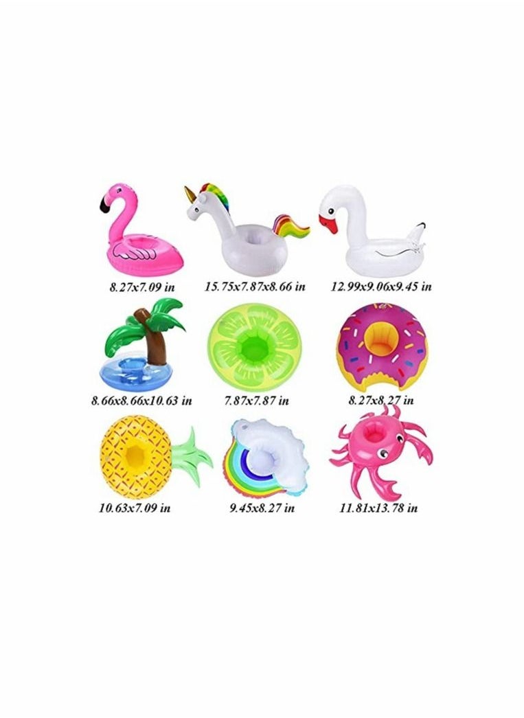 Excefore - Inflatable Swimming Pool And Hot Tub Drink Floating Cup, (15 Pieces) - Image 1