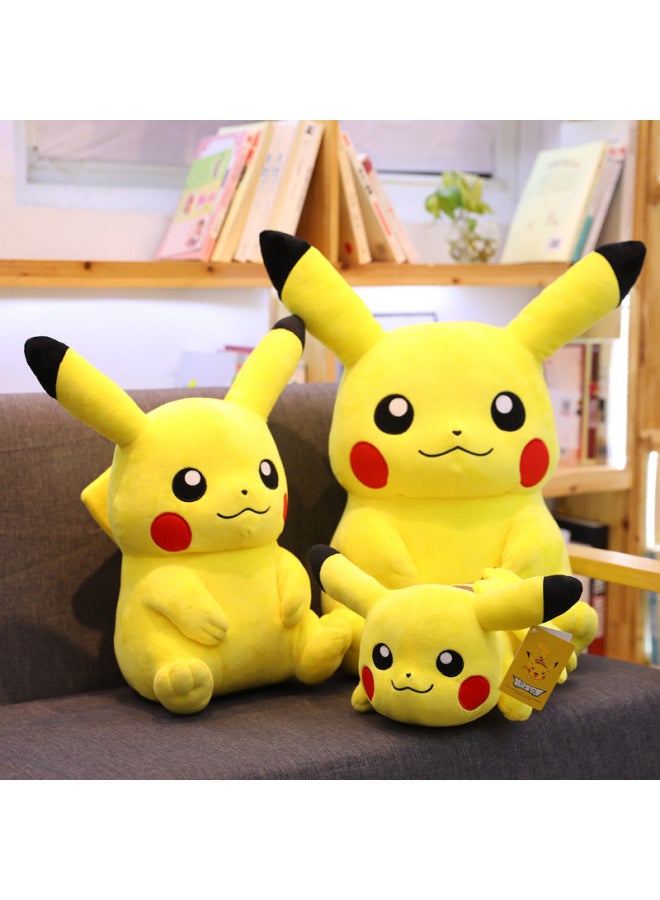 Pikachu Plush Toy Doll Pokemon Genny Turtle Small Fire Dragon Pillow Children's Birthday Gift Girls Soft Stuffed Animal Toy-Color:50cm Sitting Pikachu-Height:【Genuine Authorized Spirit Kebao Dream】】 - Image 5