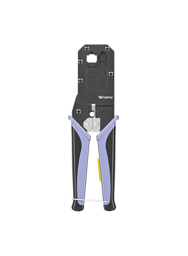Wopu Network Cable Crimping Tool Rj45/rj11 5/6 Category Multi-function Wire Stripper And Cutter Crimping Tool Wq01d