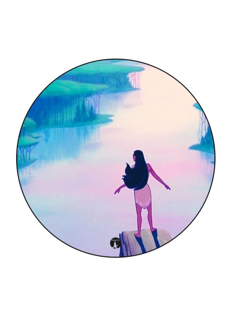 RKN Disney Theme Printed Fridge Magnet  Green/Purple/Grey - Image 2