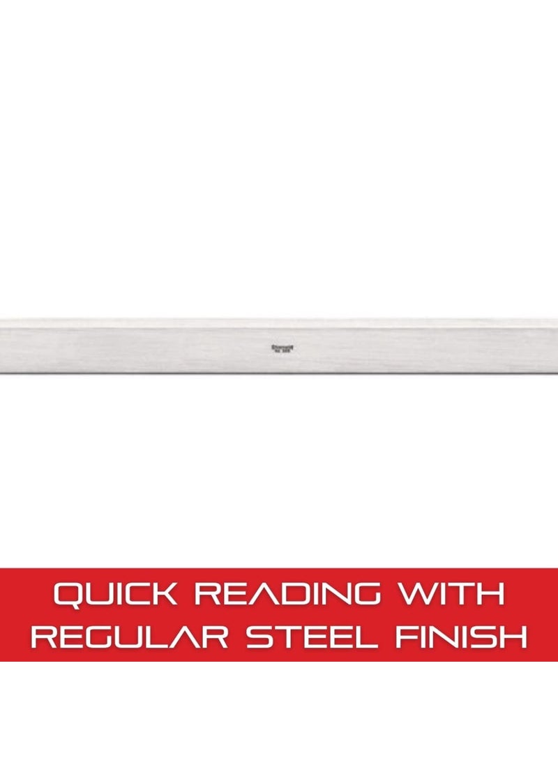 Starrett Starrett Steel Straight Edge with Bevel Edge Not Graduated  24 600mm Length 1164 44mm Thickness 11332 36mm Width  - Image 4