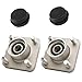 Dr.Acces Club Car DS and Precedent Front Wheel Hub Assembly Front Wheel Bearing Pedestal Fits 2003up DSPrecedent OEM 102357701 Two Pieces - Image 2