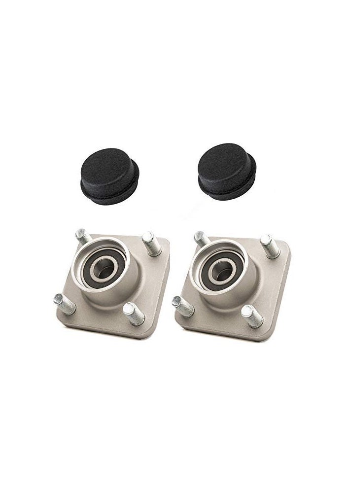 Dr.Acces Club Car DS and Precedent Front Wheel Hub Assembly Front Wheel Bearing Pedestal Fits 2003up DSPrecedent OEM 102357701 Two Pieces - Image 1