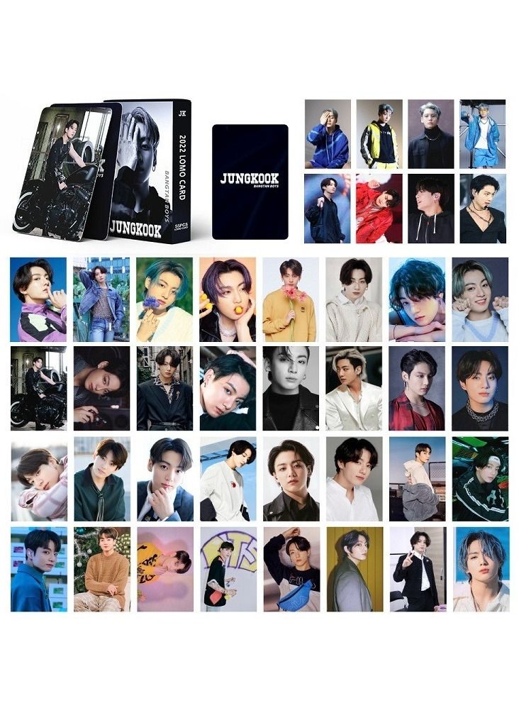 SKYLO 55-Piece BTS Jung Kook Solo Photo Lomo Card - Image 2