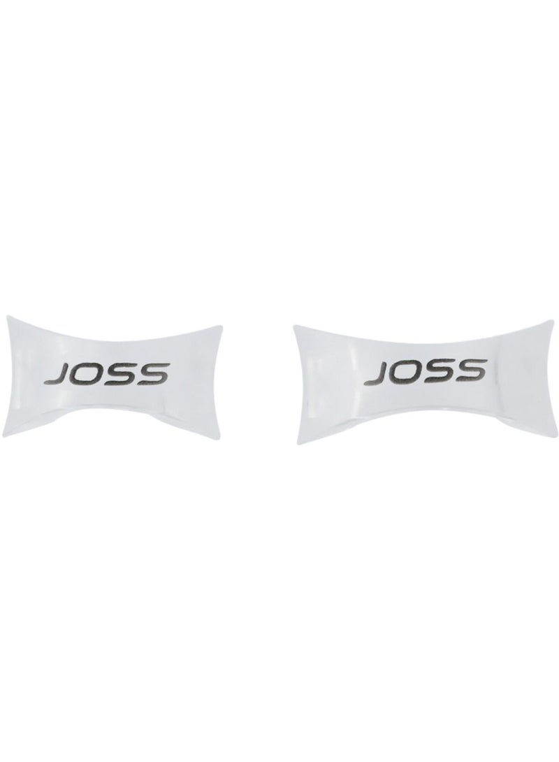 Joss نظارات السباحة للبالغين Core+ سوداء مع عدسات شفافة لرؤية واضحة، مضادة للضباب، جسر أنف قابل للتعديل، ختم ناعم مريح، مثالية للتدريب - Image 4