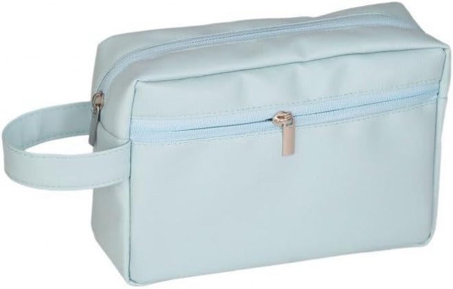 Leather Makeup Bag Electron Data Cable Storage Travel Business Trip Toiletry Multi-functional Portable - Image 1