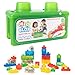 Goliath Jelly Blox Stash N Stack 2in1 Storage Case Toddler Preschool Building Blocks Kids Can Squeeze Stretch Squish MESH ACCREDITED Safety Tested OuchFree Sensory Play for Ages 2 - Image 3