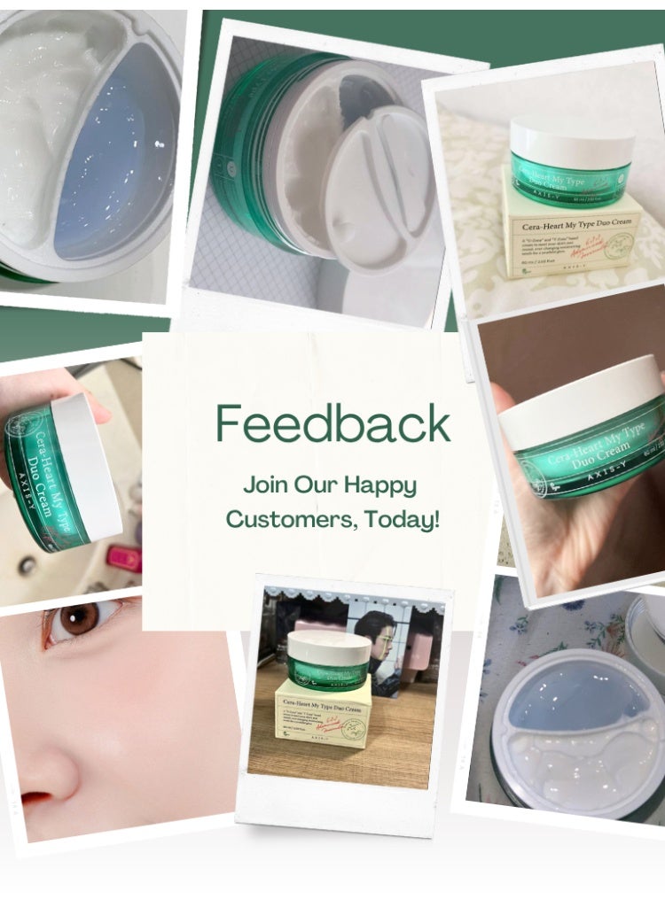 Axis-Y Cera-Heart My Type Duo Cream Hydrating & Barrier Balancing Set - Image 2