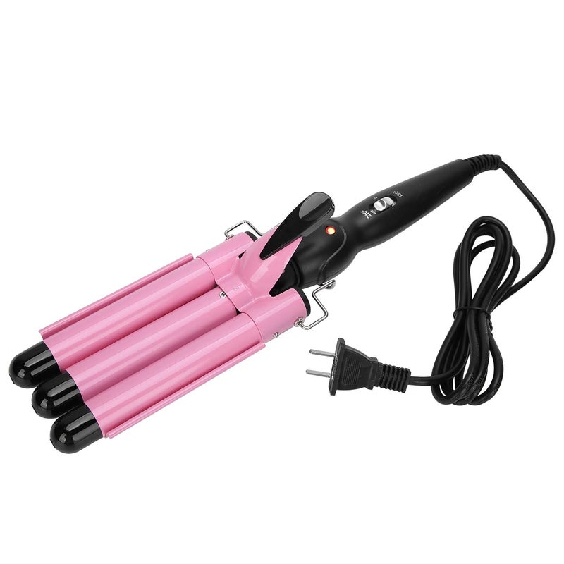 klarako 3 Barrel Curling Iron Wand,Adjustable Hair Hair Hair Waving Styling Tools For Curling Zeolite Triple Barrel For Curling Wands Hair-Curling-Wands Wands For Women Girls(Us 22Mm) - Image 1