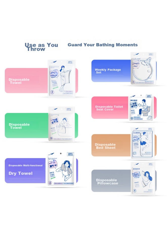 Miniso Disposable Multi-functional Dry Towel, Portable Travel, Business Trip, Outdoor Essential, Hotel Supplies - Image 5