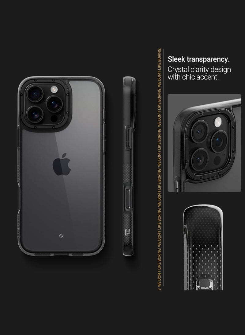 Caseology غطاء حماية سكاي فول لهاتف آيفون 16 برو ماكس 2024 - أسود ملكي - Image 3