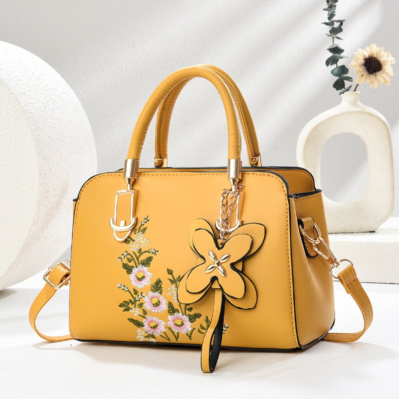Handbag Bag Chinese Style Embroidered Mom Bag Elegant And Atmospheric One-Shoulder Crossbody Bag Clothing With Outer Size Bag - Image 1