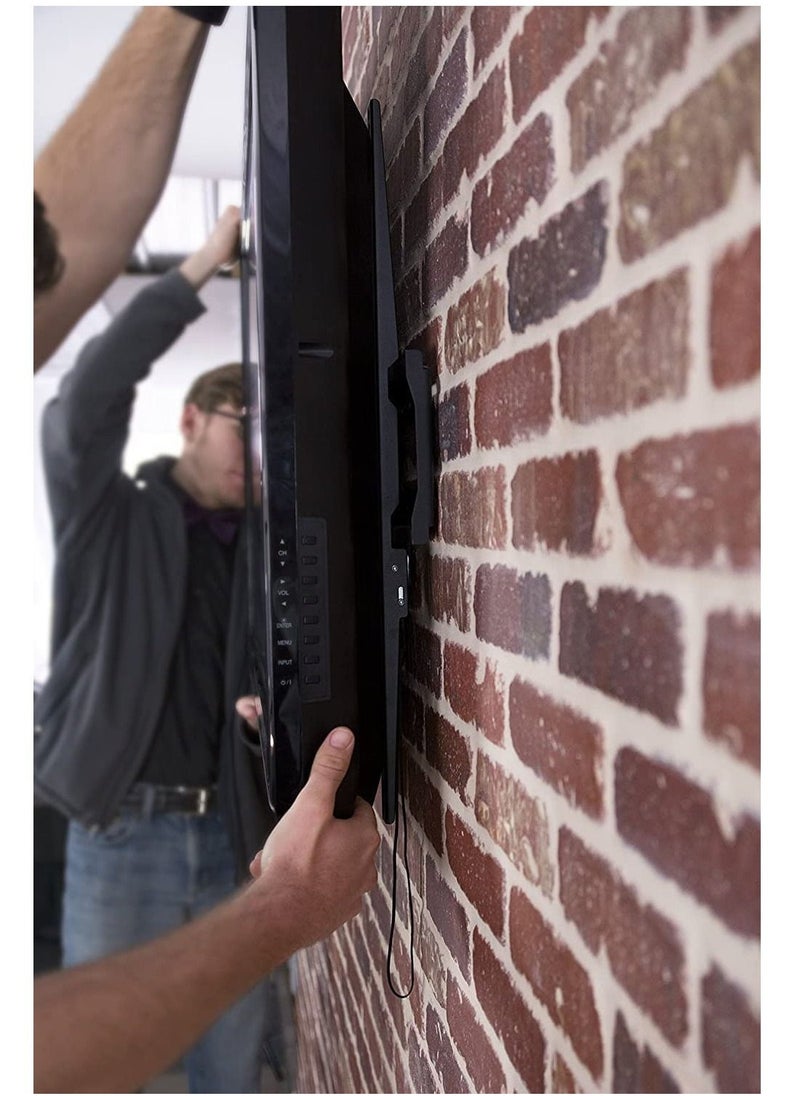 Extra Large Heavy Duty 60 to 100 inch LCD LED Curved and Flat Panel Screen, TV Wall Mount Bracket with Max 900x600mm VESA, Black, 91-LP7369F - Image 4