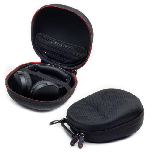 Digicharge Hard Protective Carry Case for Sony, JBL, Beats, Bose Kvidio Over-Ear Headphone, SteelSeries Nova Arctis Prime, Mpow, Beexcellent, Logitech Gaming Headset 19x23cm Max Headphones Case Cover - Image 1