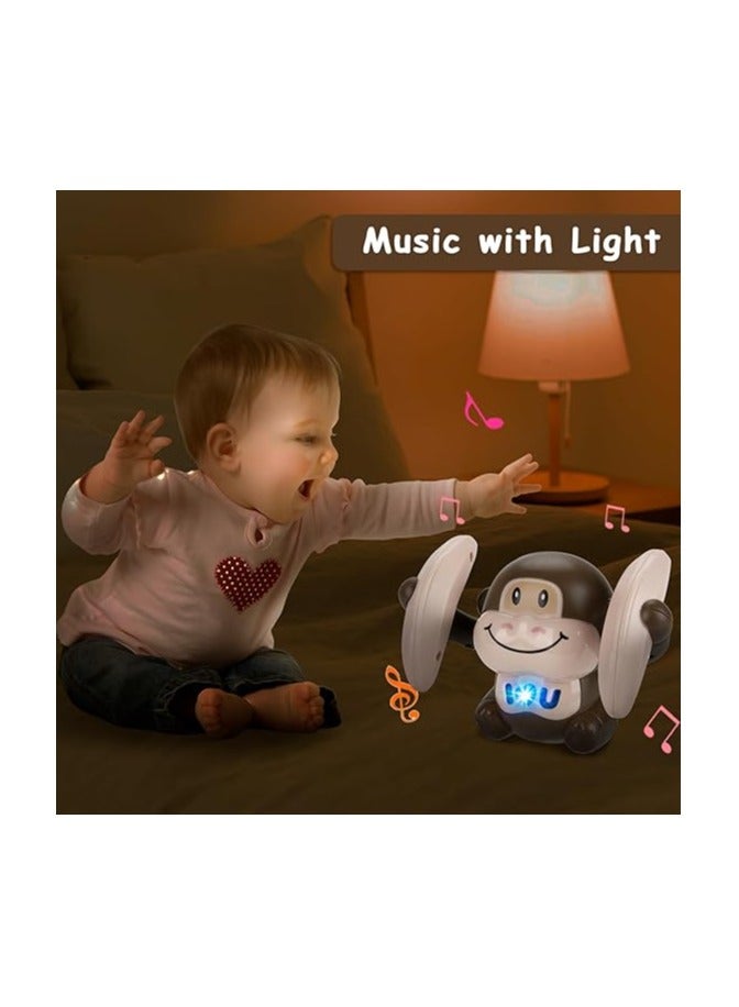 Leimaq Crawling Monkey Baby Toys Tummy Time Toy Gifts for 3-12 Baby Boy Girl, Baby Musical Toys, Infant Toys 0-6 Months, Baby Toys 0-3 6-12 12-18 Months 3 Year+ Toddler Toy Birthday Gift  - Image 4