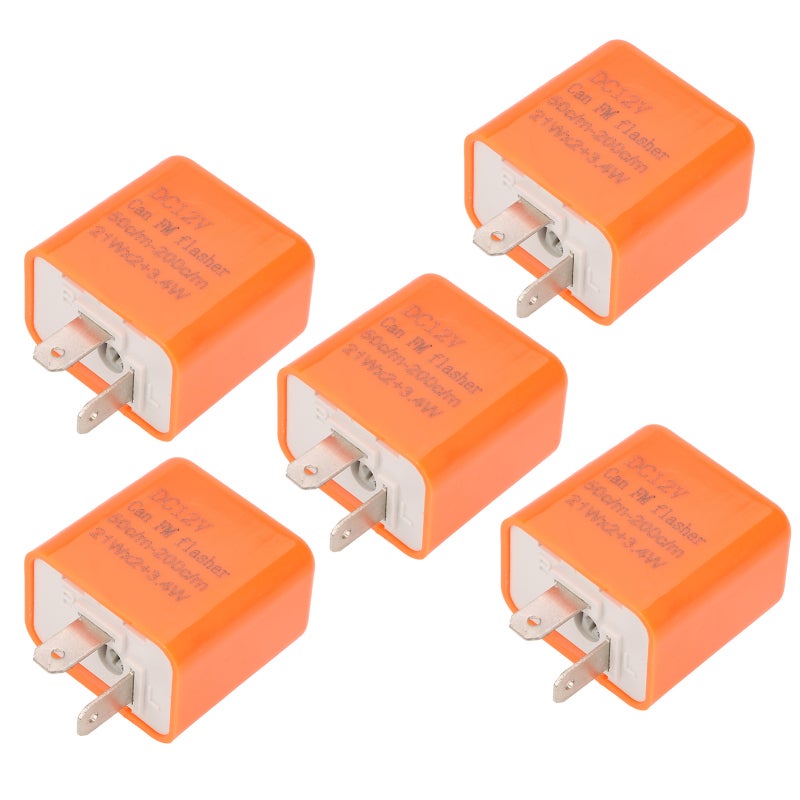 مبدل إشارات مرور LED ذو دوعتين بسرعة وميكنة للضبط - لإصلاح التوهج المفرط في مؤشرات الإشارات المرور للدراجات النارية والدراجات العائلية الأكثر انتشارًا - Image 4