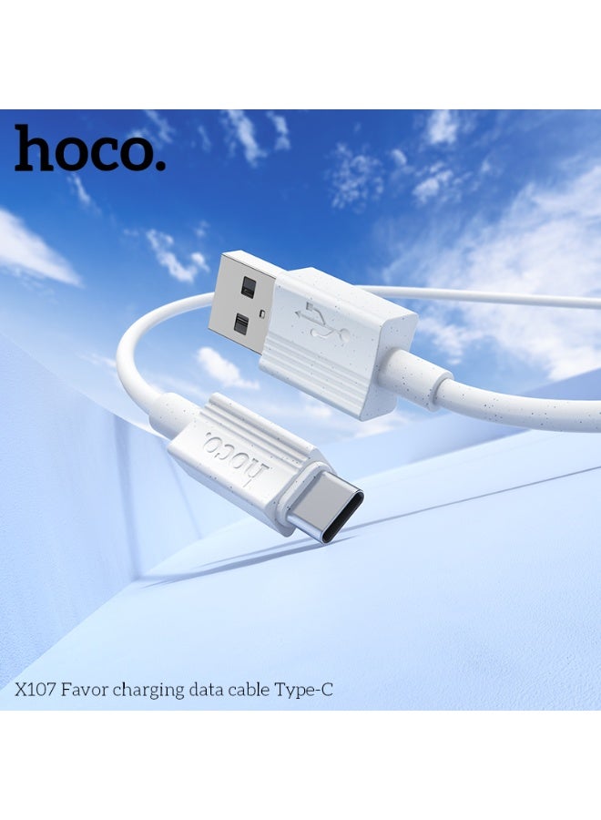 hoco. X107 Favor charging data cable Type-C - Image 3