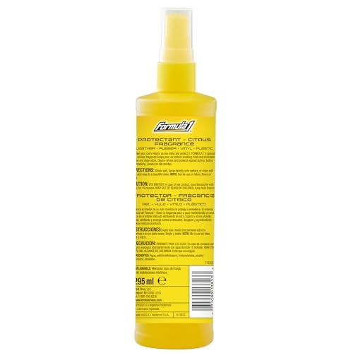 Formula 1 Interior Detailing Protectant Spray, Car Interior Cleaner with Lasting Citrus Fragrance and UV Protection, Safe for Vinyl, Rubber, Plastic, & Dashboard - 10oz - Image 2