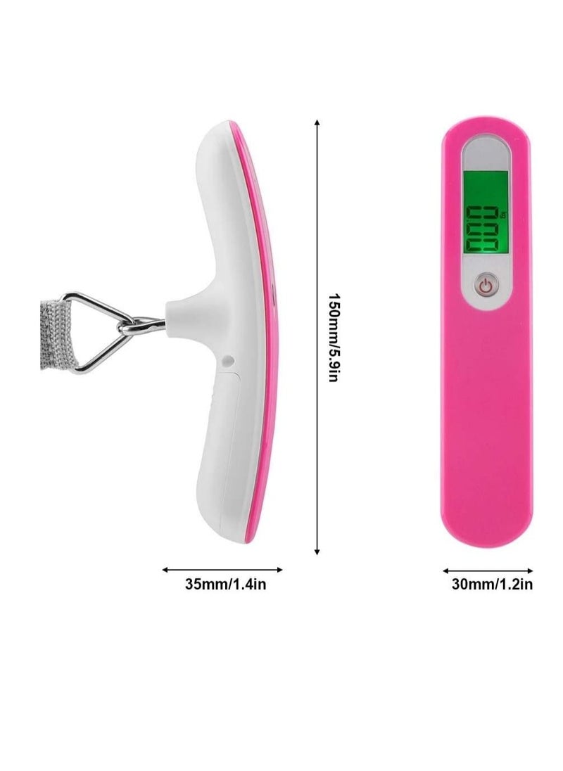 PAMEER Portable Luggage Weight Scale 50kg Capacity with Pad Lock for Weighing Suitcase Travel Bag and Household Items Battery Included  - Image 5