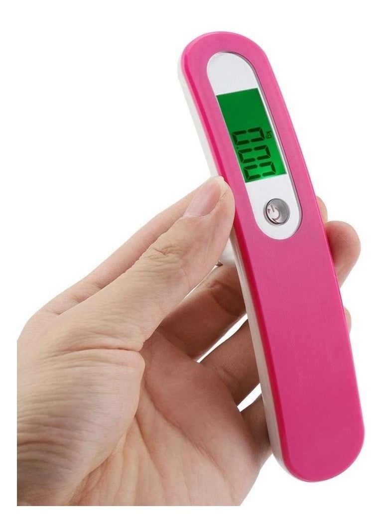 PAMEER Portable Luggage Weight Scale 50kg Capacity with Pad Lock for Weighing Suitcase Travel Bag and Household Items Battery Included  - Image 2