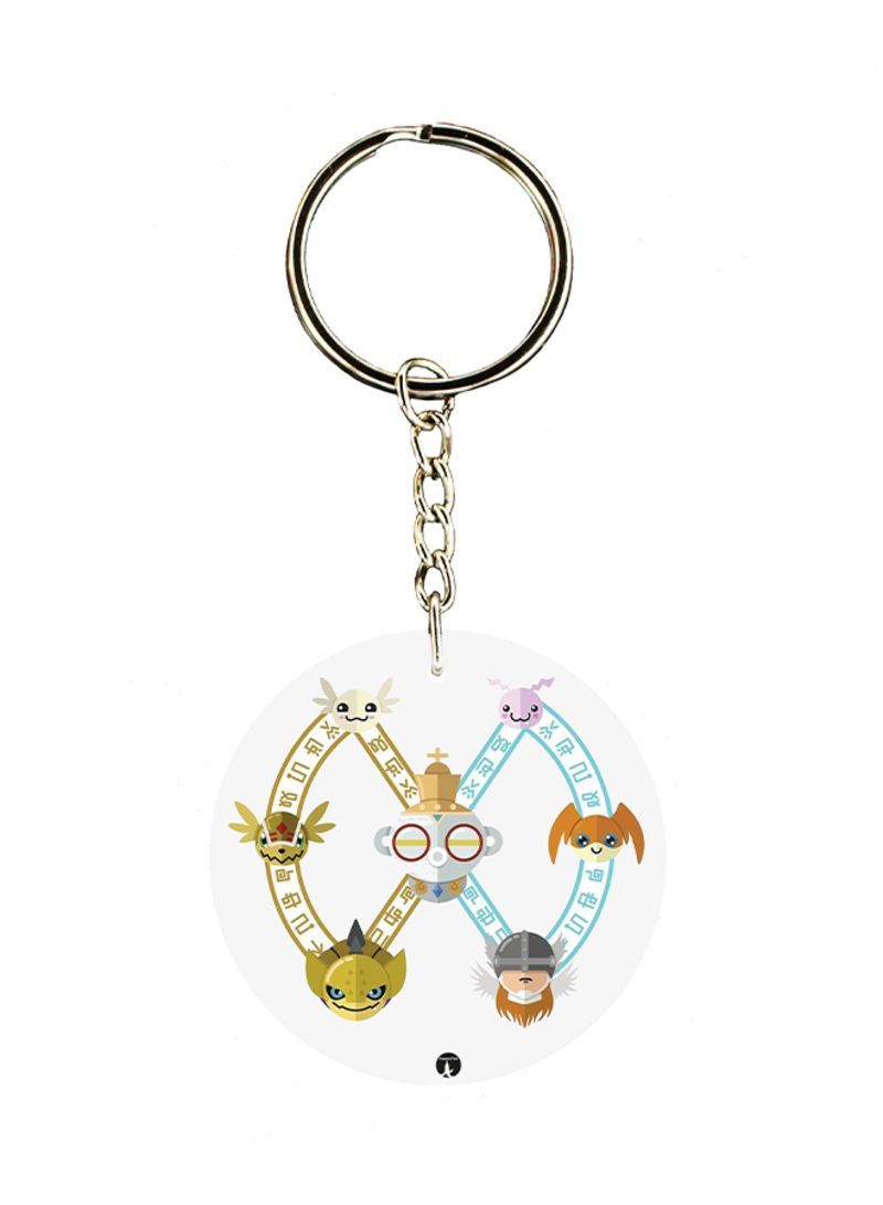 Anime Digim0n Key Chain