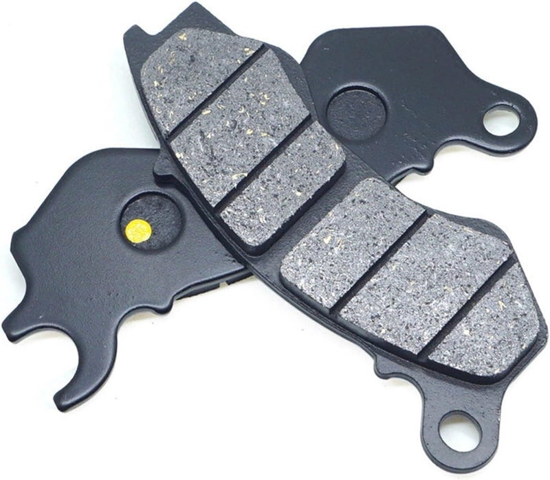QASULER Front and Rear Brake Pads Shoe Set Kit - Image 2