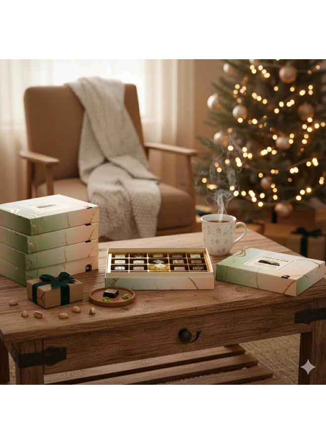 Choco Zen Pistachio Kunafa Chocolate Assorted Treats 216g - Image 3