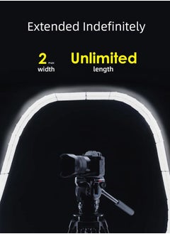 sirui SIRUI B25RD Bendable RGB Video Light, LED Panel Light for Studio Photography Lighting, Adjustable 360° Full Color, 2700-8500K, Quick Release Combination, Battery/DC, Board/APP Control  - Image 2