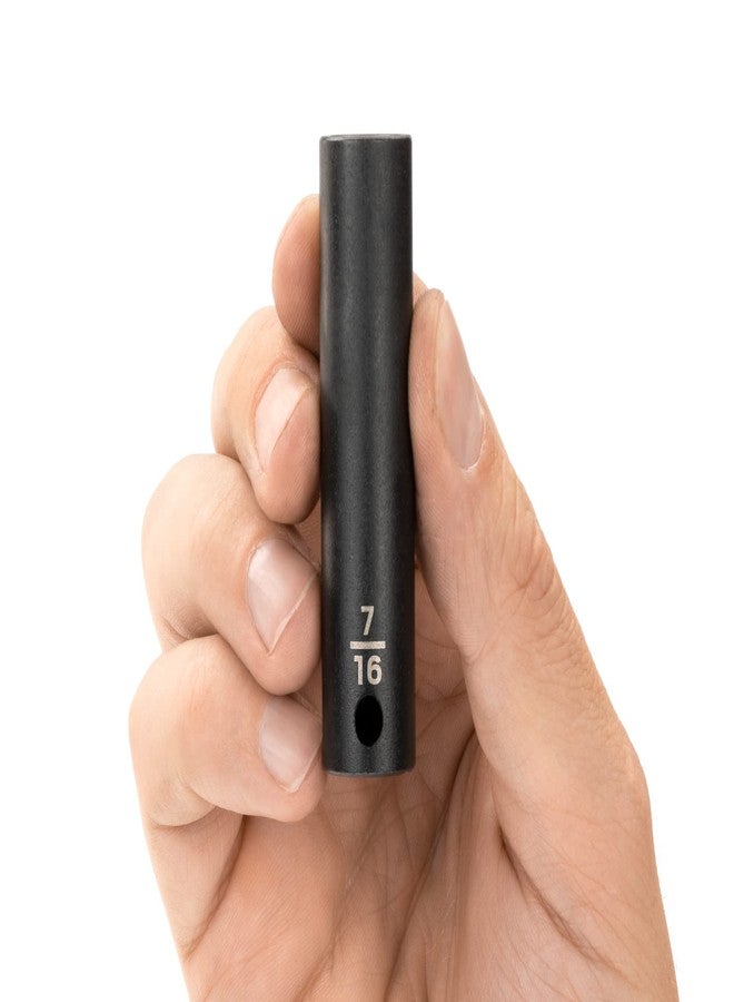 TEKTON 3/8 Inch Drive x 7/16 Inch Deep 12-Point Impact Socket | SID13211 - Image 3