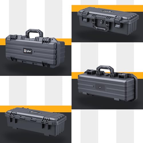 Lykus HC-4220 Waterproof Hard Case with Customizable Foam Insert, Interior Size 16.81x5.35x4.8 in, Suitable for long slim items - Image 5