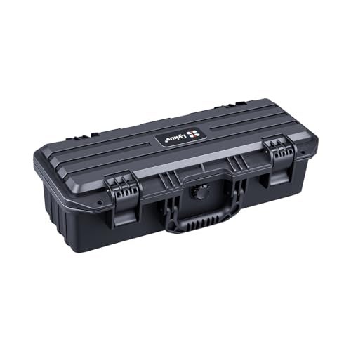 Lykus HC-4220 Waterproof Hard Case with Customizable Foam Insert, Interior Size 16.81x5.35x4.8 in, Suitable for long slim items - Image 1