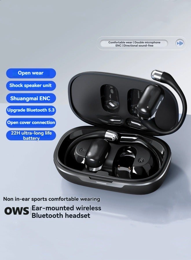 mmiaoyan Mmiaoyan Wireless Bluetooth ear-hook air-conduction non-in-ear Gaming Sports Headphones 150 g ZA642DC33DED03A1F5626Z