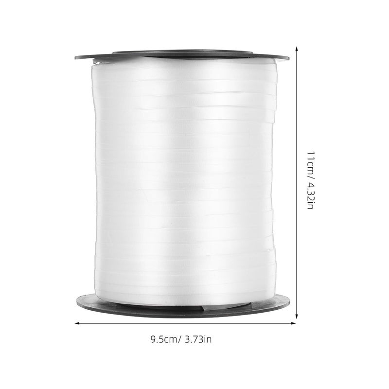 White Curling Ribbon 500 Yards for Party Packaging and Wedding Decor - Image 3