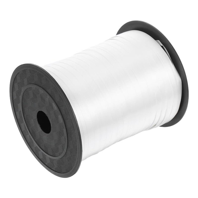 White Curling Ribbon 500 Yards for Party Packaging and Wedding Decor - Image 2
