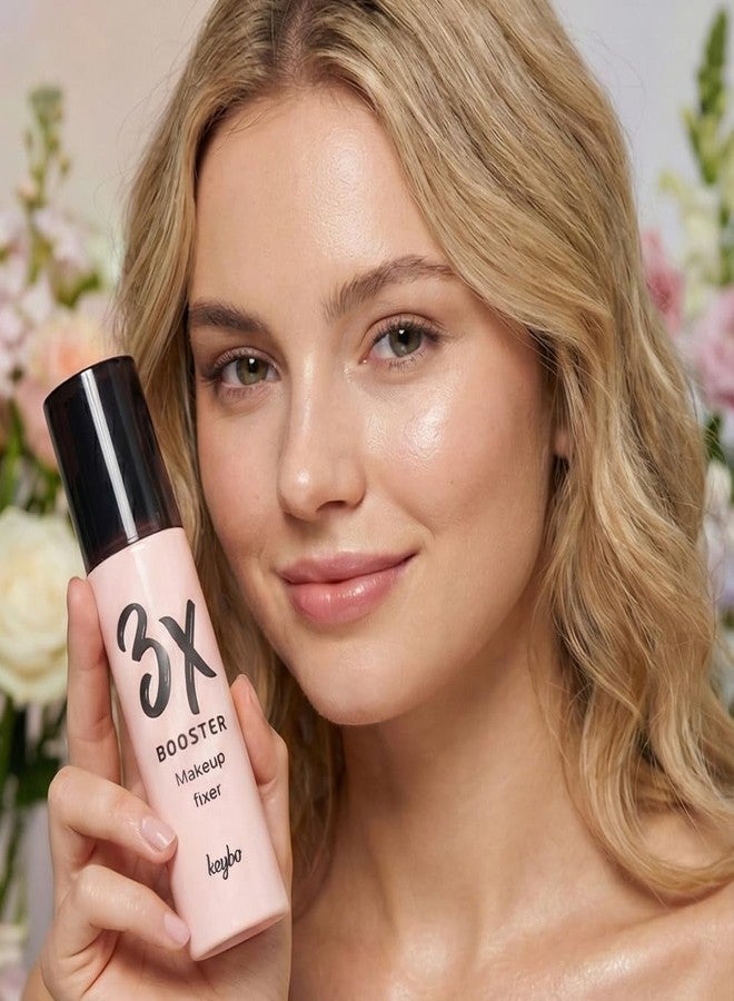 Keybo Official 3X Makeup Keeping Mist 3.4 fl oz (100 ml) Anti-Shine Fix Mist for All-Day Hold, Smudge-Proof & Transfer-Proof Finish - Image 5