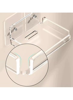 SYOSI No Drill Wall-Mount Shelf for Security Cameras, Floating Security Camera Wall Holder, For Pet Monitor Indoor Camera and Speakers, Non-Trace Wall Bracket for Nest, Blink, Indoor Cams (2 PCS)  - Image 5