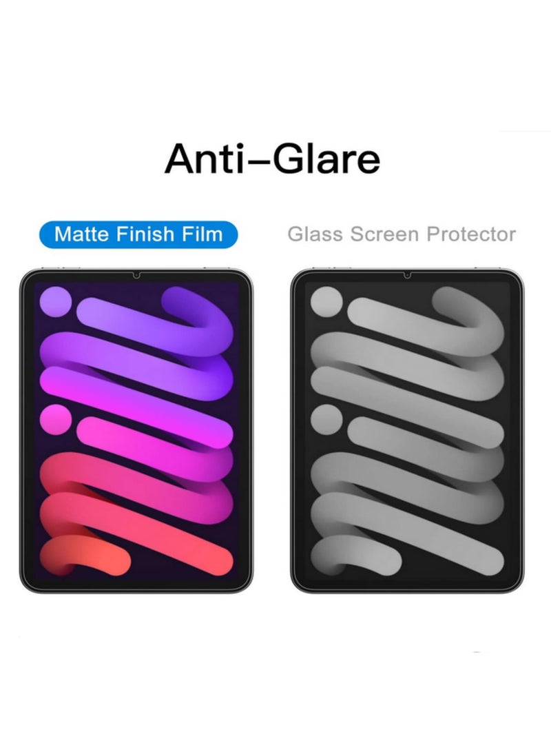 DUSALA 1Pack Paper Matte Screen Protector for iPad mini 6 (8.3 Inch, 2021 Model) Anti-Glare PET Film for Drawing Writing for Apple Pencil Scratch Resistant Bubble Free Installation (A2567/A2568/A2569) - Image 3