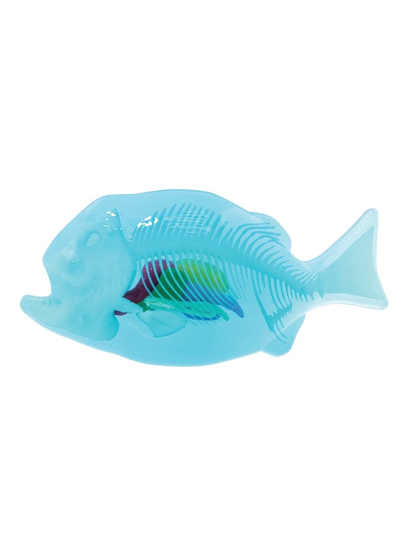 Slimy Dissect-It STEM Toy Mega Lab Frog & Piranha Edition with Magnifying Glass + 2 Refill Packs Science Experiment Kit, DIY Learning & Exploration Gift Set for Little Scientists Ages 6+ Years