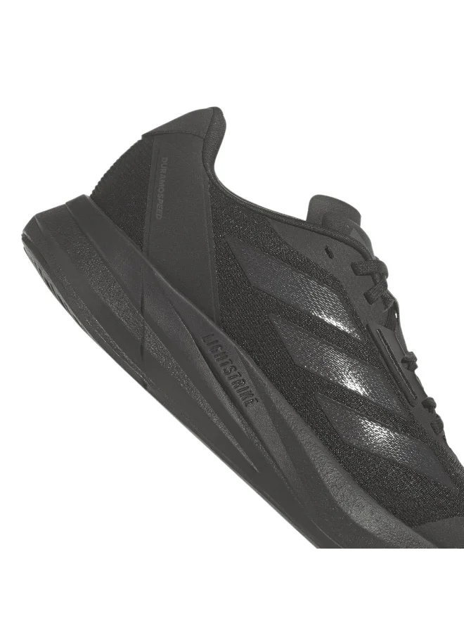 adidas دورامو سبيد دبليو حذاء جري أسود 3.5
