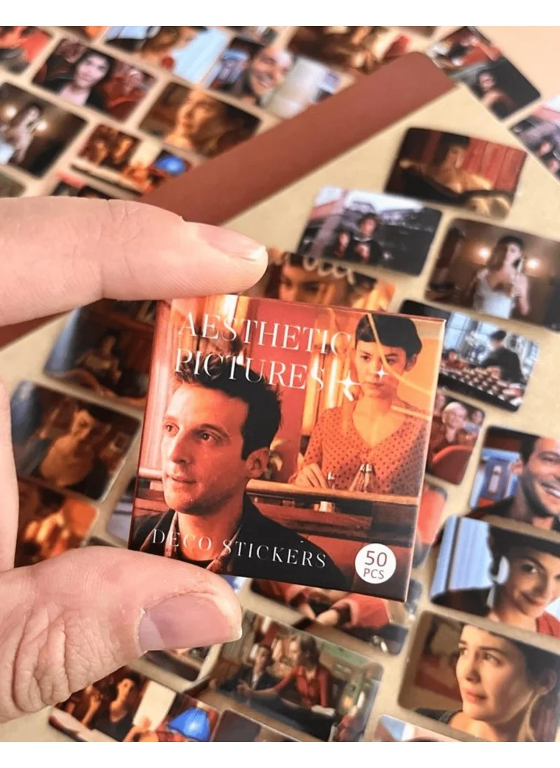 Kağıt Gemi Dükkan Paper Ship Shop Amelie Movie Box Sticker / Bullet Journal / Notebook Decoration / Decal / Scrapbook / Retro