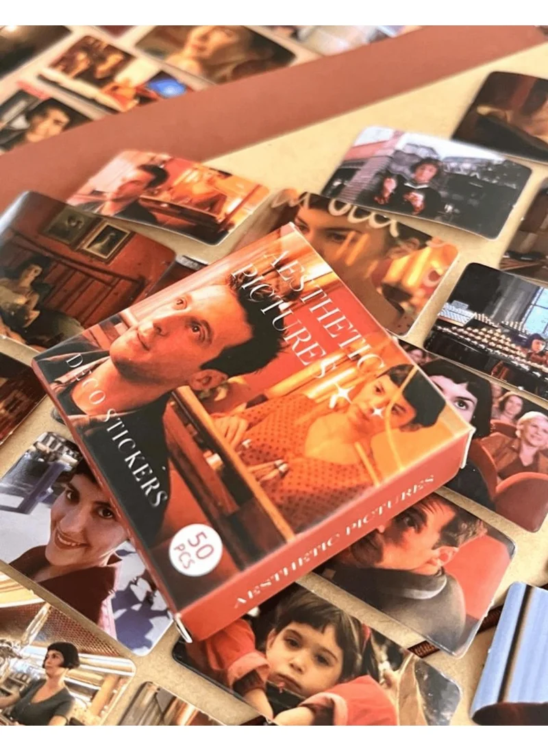 Kağıt Gemi Dükkan Paper Ship Shop Amelie Movie Box Sticker / Bullet Journal / Notebook Decoration / Decal / Scrapbook / Retro