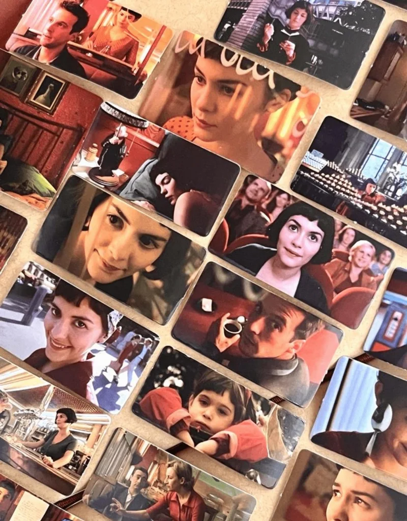كاغيت جيمي دوكان Paper Ship Shop Amelie Movie Box Sticker / Bullet Journal / Notebook Decoration / Decal / Scrapbook / Retro