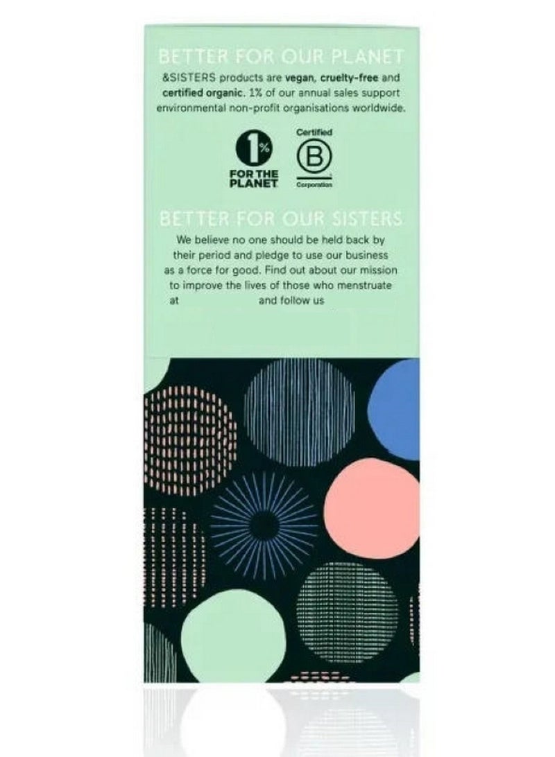 &SISTERS Organic Cotton Applicator Tampons Medium 14 Pieces Pack - Image 3
