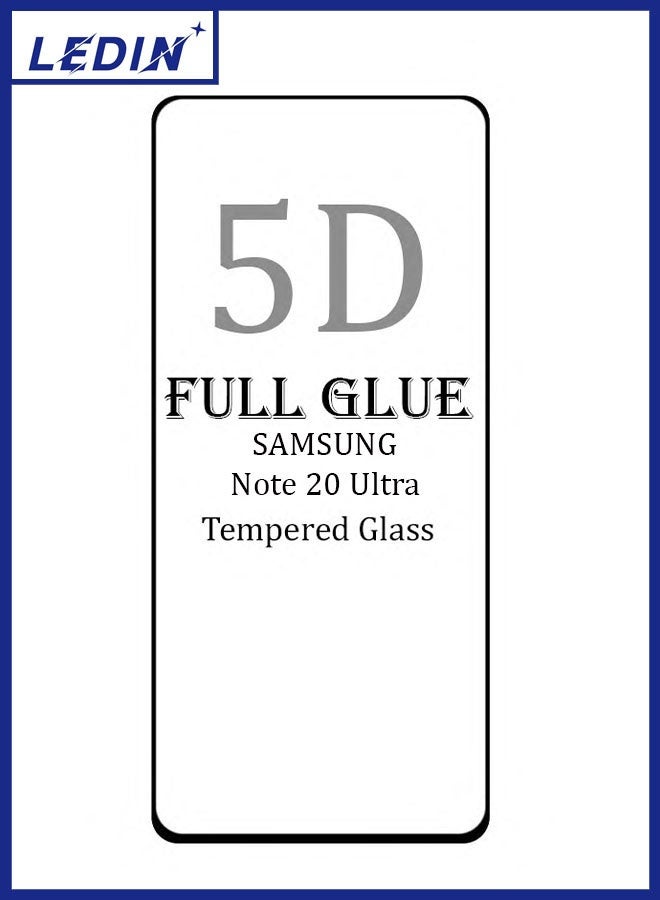 LEDIN Samsung Galaxy Note 20 Ultra Screen Protector Tempered Glass Guard Full Glue Edge-to-Edge Screen Protector for Samsung Galaxy Note 20 Ultra